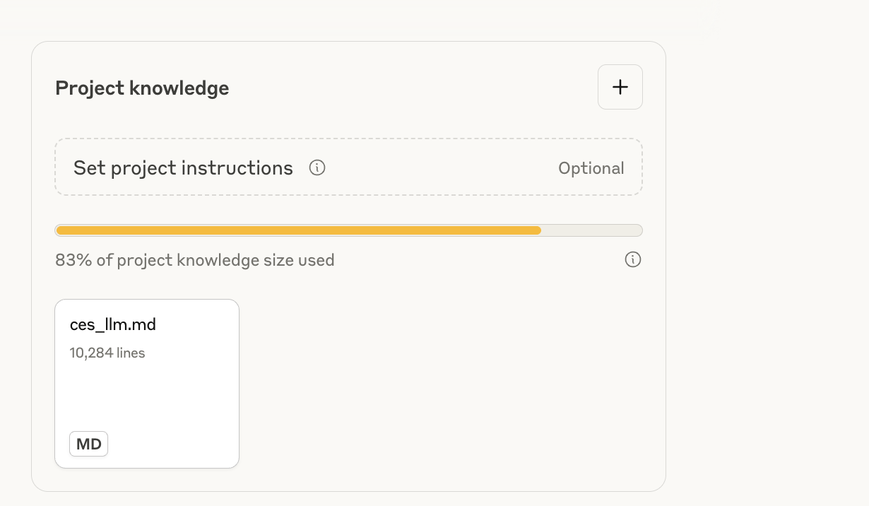 The file upload section after uploading Crafting Engineering Strategy to a project