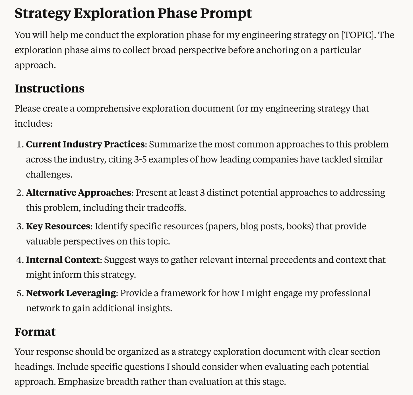 The improved prompt from Claude.ai after meta prompting
